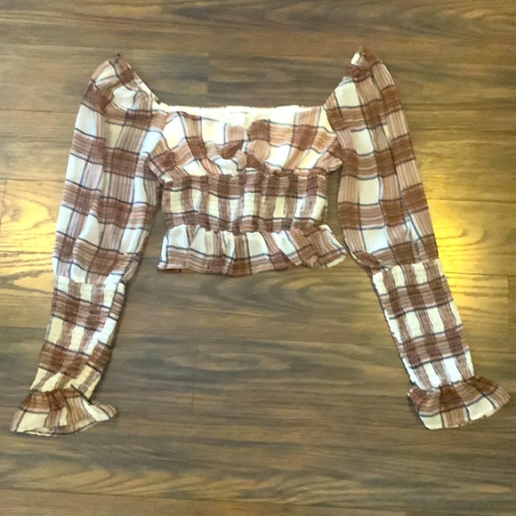 Wild Honey Tops - Wild Honey plaid top